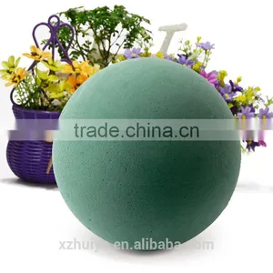 10 Inch Wet Floral Foam Ball With Fresh Flower Decoration thumbnail-1