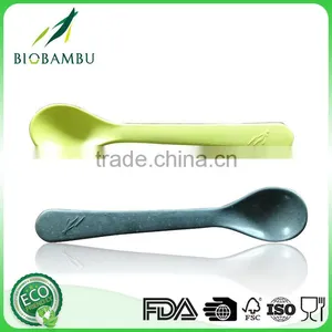 Food Grade Advertising Customized Bamboo Fiber Spoon thumbnail-1