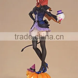 Halloween Theme Pumpkin Love Live Sexy Girl Pile Statue thumbnail-5