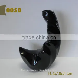 Blue Ceramic Decorative Vase thumbnail-5