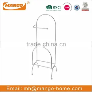 Chrome Plating Metal Wire Laundry Basket thumbnail-5