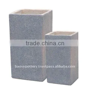 Sandblast Pot, Sandblast Planter thumbnail-1