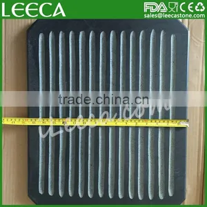 Black Steak Cooking Grill Lava Stone thumbnail-1