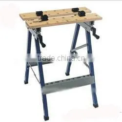 Fold Down Woodworking Folding Workbench With Clamp thumbnail-1
