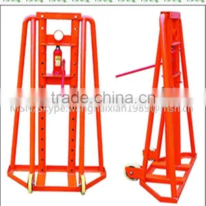Hydraulic Hand Jack/cable Drum Stand thumbnail-1
