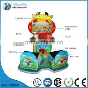 Coin Operated Kids Play 2 Players Indoor and Out Door Capsules Cowboy Game Machine for Sale thumbnail-6
