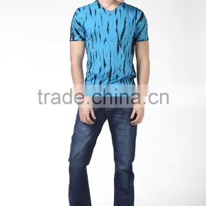 Men Tie Dye T-shirt ,cotton T-shirt, Summer Shirt,customized Tie Dye T-shirt thumbnail-3
