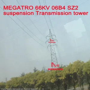 MEGATRO 66KV 06B4 SZ2 Suspension Transmission Tower thumbnail-1