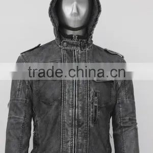 ALIKE Leather Jacket Wholesale Fashion Jacket Outdoor Jacket thumbnail-1