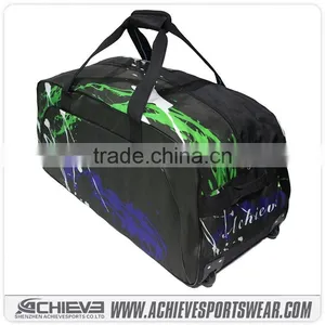 Custom Brand Names Trolley Bag/ Drawstring Canvas Sports Hockey Bag thumbnail-1