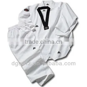 Wholesale Latest Custom Made High Quality 100% Cotton White Korean Bjj gi Shoyoroll for Men thumbnail-1