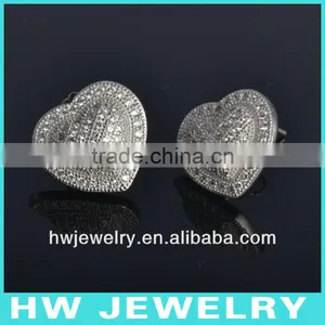 Micro Pave Stud Earrings thumbnail-1