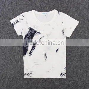 2017 Latest Design Casual Pattern 3d Printing Boys Shirt for 8years Old Kids thumbnail-2