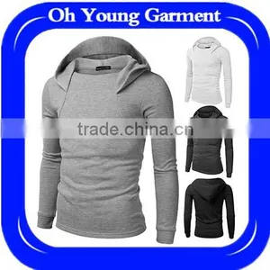 New Design Brand Stylish Men Streetwear Casual Hip Hop Hoodies Fit Sportwear Sports Gym Wear Stretchy Comfy Sweatshirts Hoodies thumbnail-1