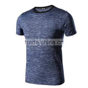 Promotional Wholesale Printing T-shirt Quick-drying High Elasticity Sportswear Men's T-shirt Customized Outdoor Sports Tshirt thumbnail-3