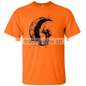 Custom Printing T-shirt Summer Pure Color Short- Sleeves Men T-shirt 100% Cotton High Quality T-shirt thumbnail-1