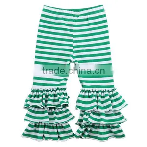 2017 Wholesale Striped Ruffle Pants Sew Sassy Icing Ruffle Pants thumbnail-3