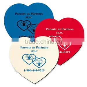 USA Made Heart Jar Opener - Genuine Rubber Construction With a Textured Gripping Surface and Comes With Your Logo thumbnail-1