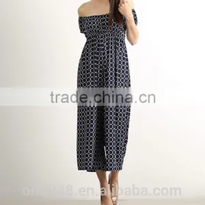 Wholesale Clothing off Shoulder Women Romper Jumpuists thumbnail-1