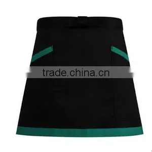 Unisex Morden Short Cafe Shop Aprons for Young Waitress Waiters thumbnail-4