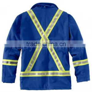 Wholesale China Factory Bomber Jacket Safety Reflective Jacket thumbnail-2