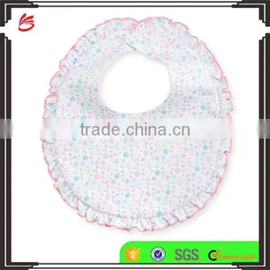 Pima Cotton Print Pattern Baby Drool Bibs Unisex Bandana Bibs thumbnail-1