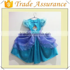 Palace Queen Dress Frozen Princess Picture Dancing Dress for Little Girls thumbnail-1