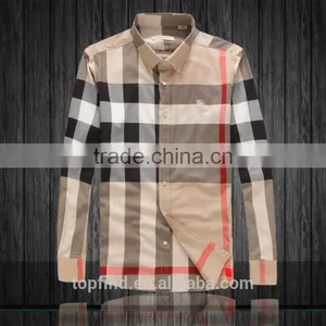 New Design Fashion Checkered Embroidered Polo Shirt for Men thumbnail-1