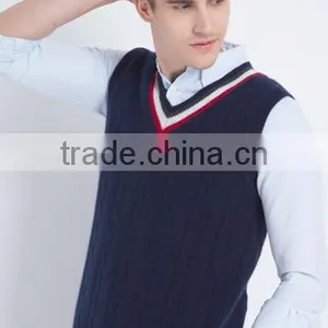 Hot Sale China Wholesale Vest Men Golf Sweater 2017 With Best Price thumbnail-2