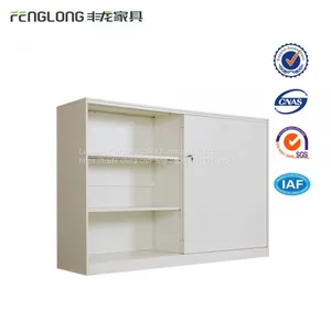 Short Sliding Door Steel Filing Cabinet thumbnail-3