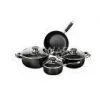 Aluminum Black Nonstick Pan Set 7 Piece Stamped Cookware OEM thumbnail-1