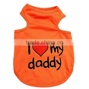 Orange Pet Coat Sweet Dog Cloth Costume thumbnail-2