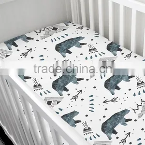 Organic Cotton Crib Sheet thumbnail-2