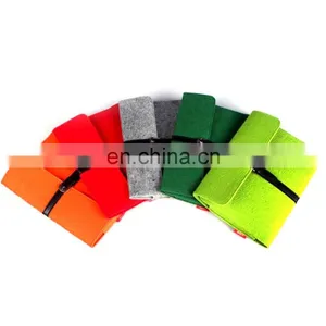 Special Design Attractive Red Felt Laptop Bag thumbnail-5