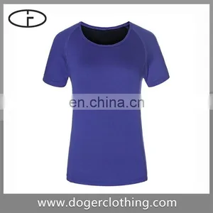 Polyester Hot Sale O-neck Blank T-shirt Tight Dress thumbnail-1