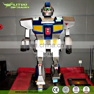 Life Size Fiberglass Robot Sculpture thumbnail-1