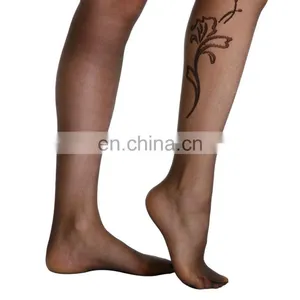 Beauty's Love Revealing Fancy Lingerie Transparent Jacquard Stocking Women Underwear Sexy Hot Stocking Fishnet Pantyhose thumbnail-2