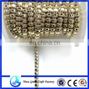 Fashion Semicircle Clothing Electroplating Electroplating Gold Cords of Beads Chain Bead Bead Chain Link thumbnail-1