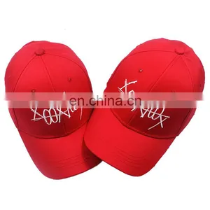 Wholesale Fashion Cheap Custom Promotion Embroidery Cotton Red Baseball Cap thumbnail-1