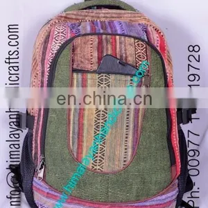Hemp School Backpack thumbnail-1