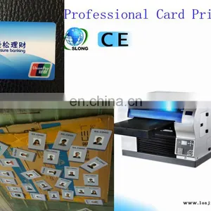SLJET Atm Pvc Card Embossing uv Inkjet Led a2 Printing Machine Printer Price thumbnail-1