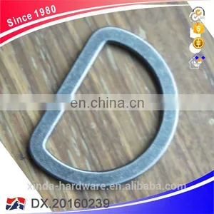 Zinc Alloy Metal D Ring for Garment Bag and Shoes thumbnail-1