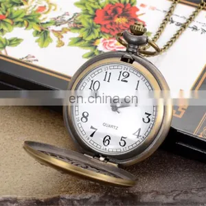 Men Mechanical Wind Hand Vintage Pocket Watch Steampunk NJ095 thumbnail-2