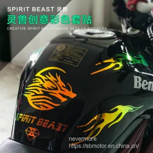 Spirit Beast Motorcycle Modified Body Stickers Waterproof Decals L3 thumbnail-1