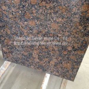 Baltic Brown Granite Polished Floor Tiles Kitchen Countertops thumbnail-2