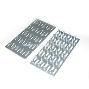 Galvanized Steel Building Material Wood Connector Custom Mending Gang Nail Plate thumbnail-3