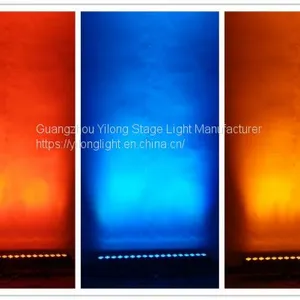 18PCS RGBWA+UV 6in1 High Power Color Wash Indoor Led Wall Washer for Wedding Party Garden Decoration thumbnail-5