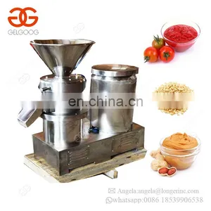 Commercial Mango Pineapple Jam Maker Pistachio Seseme Tahini Tamarind Paste Grinding Small Peanut Butter Making Machine thumbnail-2