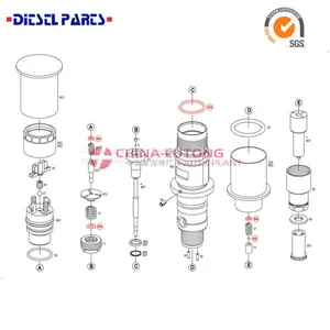 Bosch Injector Wholesale & Bus Fuel Injector 0 445 120 007 for Cummins ISBe thumbnail-1