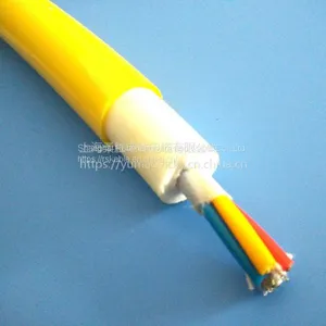 Yellow / Blue Sheath Subsea Umbilical Cable 1000v Rov Umbilical Cable thumbnail-2